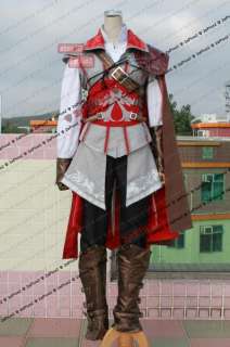 Ezio Assassins Creed II outfit Cosplay Costume  