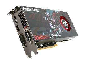    PowerColor AX6870 1GBD5 M2DH Radeon HD 6870 1GB 256 bit 