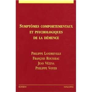   et psychologiques de la demence (9782224029135) Landreville Books