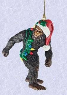  Bigfoot Big foot Christmas Ornament statue holiday yeti 