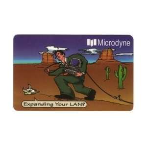  Collectible Phone Card 45m Microdyne Expanding Your Lan 