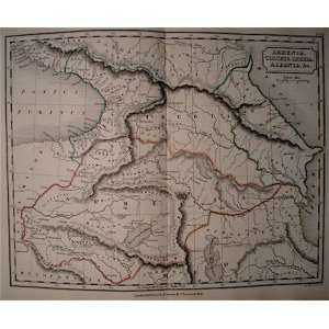  Butlers Ancient Armenia and Albania Map c. 1845