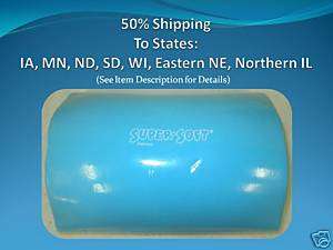 Suction Cup Spa or Hot Tub Pillow   Light Blue  
