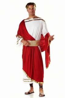 Mens Zeus Toga Outfit Greek Roman Caesar God Costume  