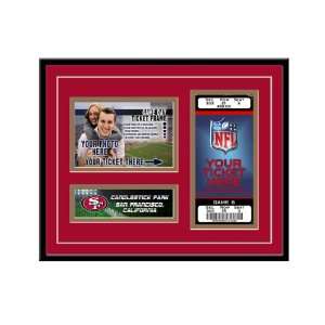  NFL Game Day Ticket Frame   San Francisco 49ers Sports 