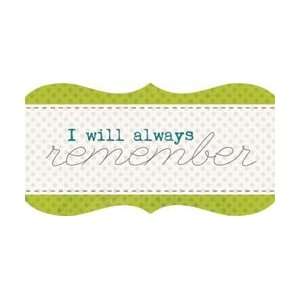  My Minds Eye Lime Twist Out Of The Blue Die Cut Cardstock 
