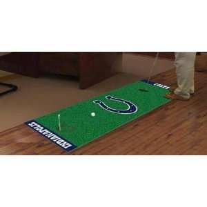  Indianapolis Colts NFL Golf Putting Green Mat Sports 
