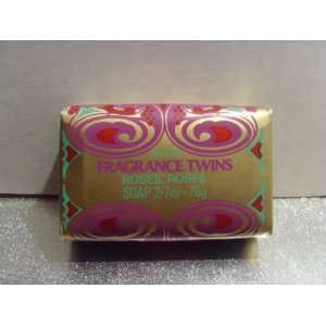  AVON Fragrance Twins Roses Roses 78g. Perfumed Soap (2.7oz 