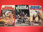 BATTLESTAR GALACTICA 1978 79 TV paperbacks lot SCI FI