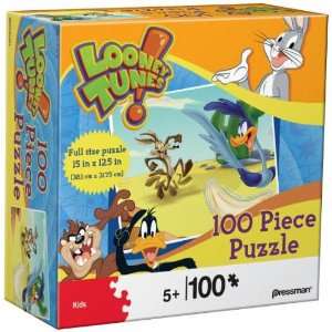 Looney Tunes Coyote & Road Runner 100 Piece Puzzle Toys 
