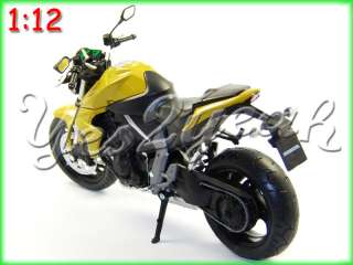 12 Honda CB1000R HI RES Yellow Motorcycle Model 1809#  