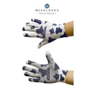 Wizgloves Dalmatian Outdoor Texting, Touchscreen Gloves for iPhone 4S 