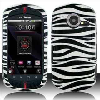 White Zebra Hard Case Cover for Casio GzOne Commando  