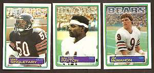 1983 Topps Chicago Bears Complete Set NM MT (14)  