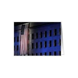  Fourth of July   Pentagon Memorial Flag Card Health 