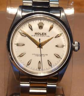   PERPETUAL MENS SS STAINLESS STEEL 1956 WATCH MODEL 6564 wCAL. 1030