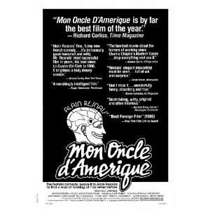  My Uncle In America (1980) 27 x 40 Movie Poster Style A 