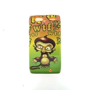   in 1 Hybrid Case Confused Wtf Monkey Cell Phones & Accessories