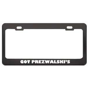   Pets Black Metal License Plate Frame Holder Border Tag Automotive