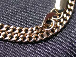 Wonderful 8 Long 10k Gold Bracelet. PB31  