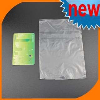 50* White 10x15.5+2.5cm w/Hang Hole Bags Ziplock Zipper Seal Plastic 