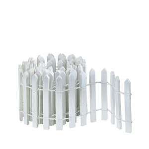    D56 General Village Accessory White Snow Fence