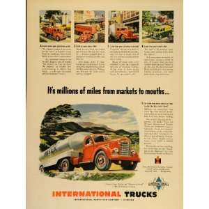  1949 Ad International Harvester Company Trucks IH Haul 