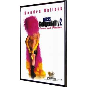  Miss Congeniality 2 Armed and Fabulous 11x17 Framed 