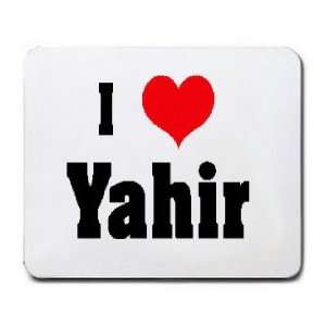  I Love/Heart Yahir Mousepad