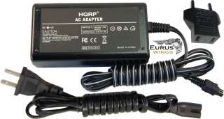 HQRP AC Adapter fits Sony Handycam DCR SR45 DCR SR46 DCR SR45E DCR 