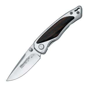  Fox Black Pocket Knife 5.59inch overall 440A Stainless 
