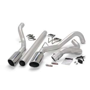 Banks Power 49787 Monster Exhaust System; 4 in. In/Out; Incl. Y Pipe 