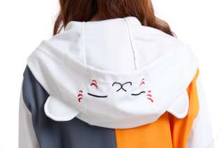 Natsume Yuujinchou Nyanko Sensei Costume Black White Clothing Sweater 