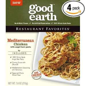 Good Earth Restaurant Favorites, Mediterranean Chicken with Angel Hair 