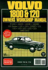 Volvo 122 121 Shop Service Repair Manual Book 122S 123  
