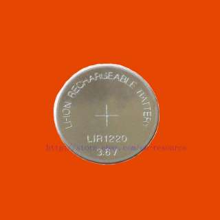Rechargeable LIR1220 LIR 1220 3.6V button cell  