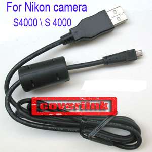 New USB PC Data Charger Cable/Cord For Nikon Coolpix S 4000 S4000 