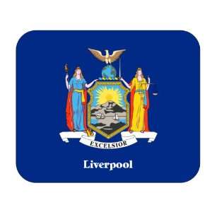  US State Flag   Liverpool, New York (NY) Mouse Pad 