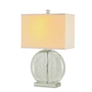  Currey and Company 6328 Bromley Table Lamp in Satin Nickel 