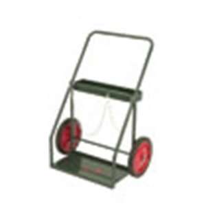   Handle Large Cylinder Hand Truck with 14 Inch Semi Pneumatic Wheels