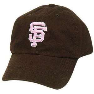  MLB SAN FRANCISCO GIANTS BROWN GARMENT WASH HAT CAP 