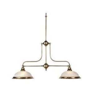  DD 662 18 Old Brass 2 Light Pendant by Dolan Designs 