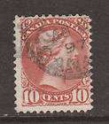 Canada 1897 Small Queen 10c Used Nice L#K006  
