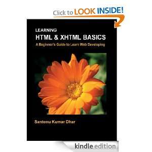 LEARNING HTML AND XHTML BASICS A Beginners Guide to Learn Web 