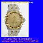 18k Gold & Steel Omega SeaMaster Date Wrist Watch 1996