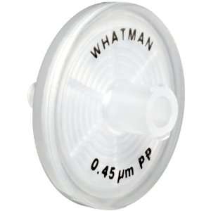 Whatman 6786 2504 depth Polypropylene Puradisc 25 Syringe Filter, 0.45 