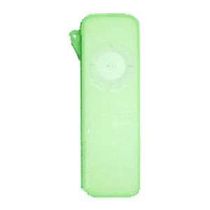  Green Silicone Skin Case Cover for iPod Shuffle 