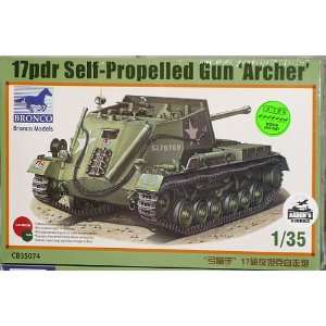  1/35 17 Pounder Self Propelled Gun Archer Toys & Games