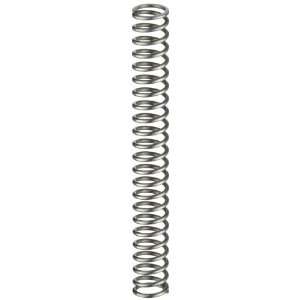 Music Wire Compression Spring, Steel, Inch, 0.30 OD, 0.038 Wire Size 