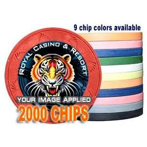  Custom Poker Chips Put your image, Promotional Logo, or 